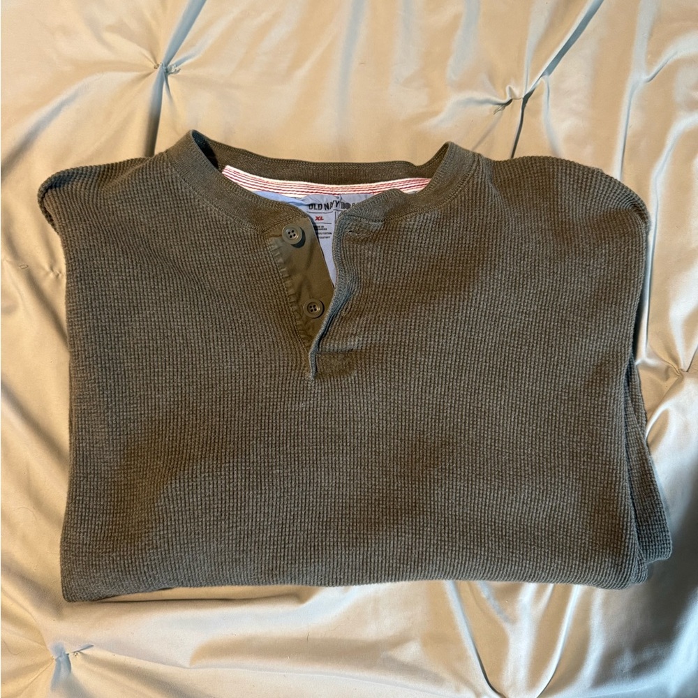 Men's Olive Green Sweater